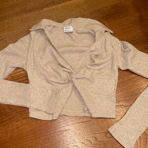 Cute ribbed long sleeve